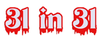 31 in 31 logo