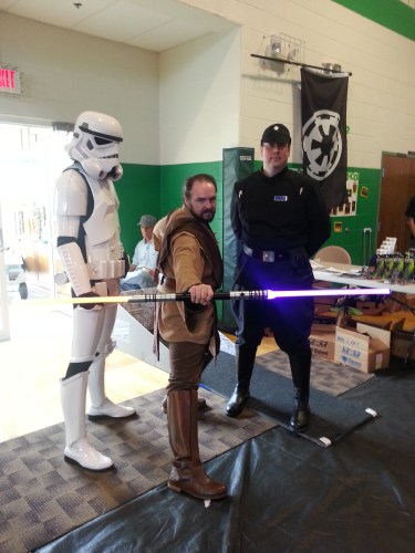 A few of the 501st, striking a pose.