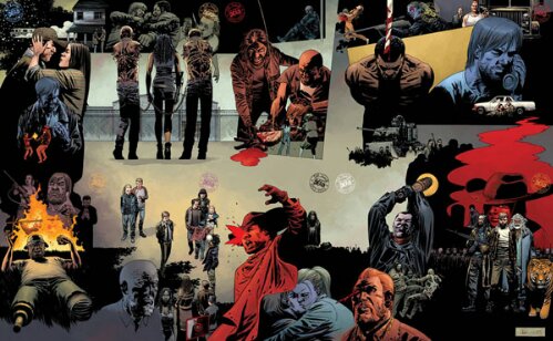 A peek at the TWELVE covers for The Walking Dead #115 (image: Image Comics.  Of course!)