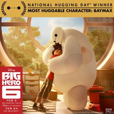 Big Hero 6 hugging day