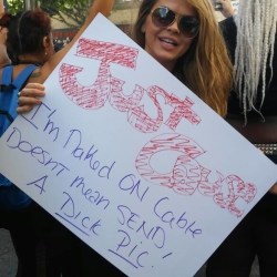 Jamie Noel at Amber Roses Slut Walk In Downtown LA (PRNewsFoto/Jamie Noel Productions)