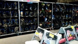 The quick-change area