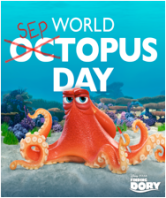 Finding Dory Hank World Septopus Day