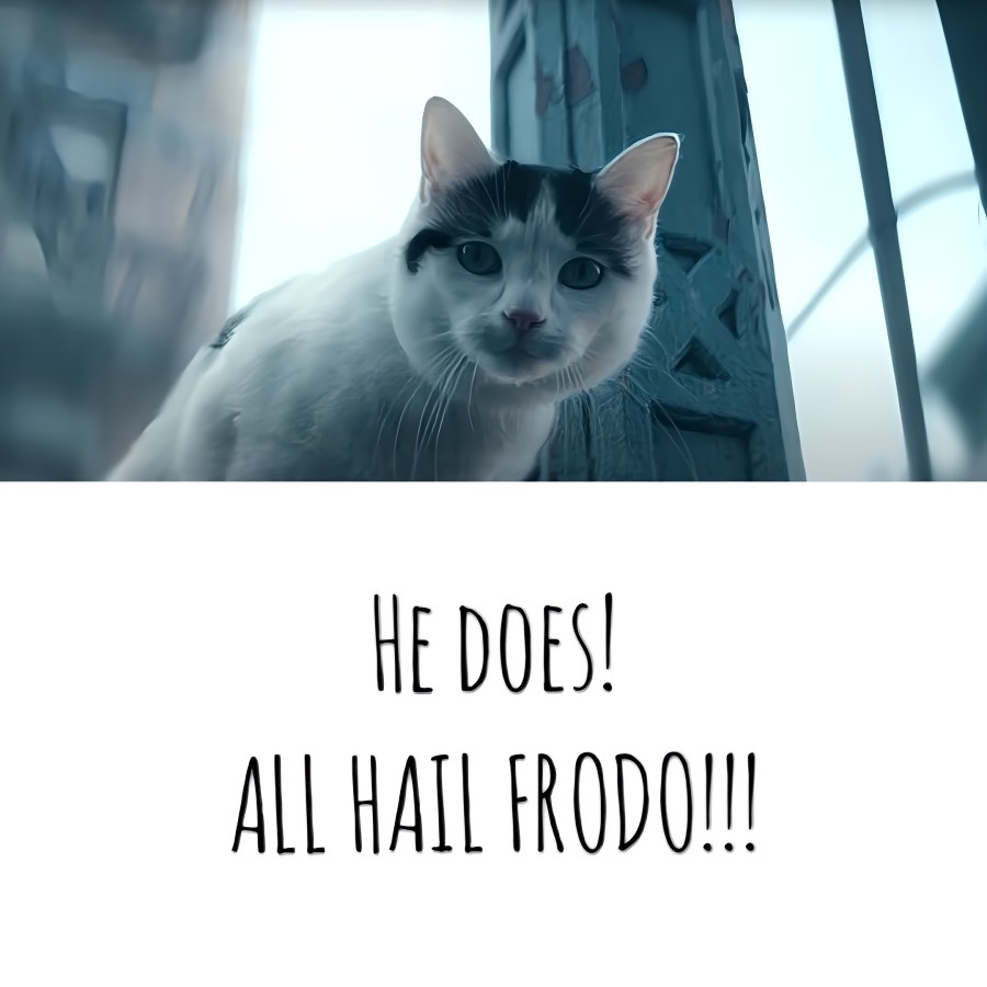 ALL HAIL FRODO THE SURVIVOR